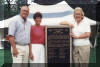 Jim and Lu Holwerda, Mary Jane Fenn (Ross Fenn's wife) - 1996 Ceremony