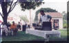 Marty Johnson at the 1998 Induction Ceremony