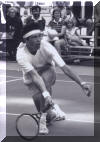 Mike Trautner playing in a tourney at the plaza in Minneapolis in the 1980's