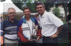 Ron Wood, Jim Van Gerpen, and Terry Nielsen at Jim's Induction - 1997