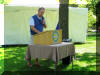 Thad Barnes, MC of ceremony