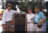 Phil Trautner (right) with his family - 1992