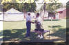 Warren Opheim accepts induction from Jim Van Gerpen - 1995
